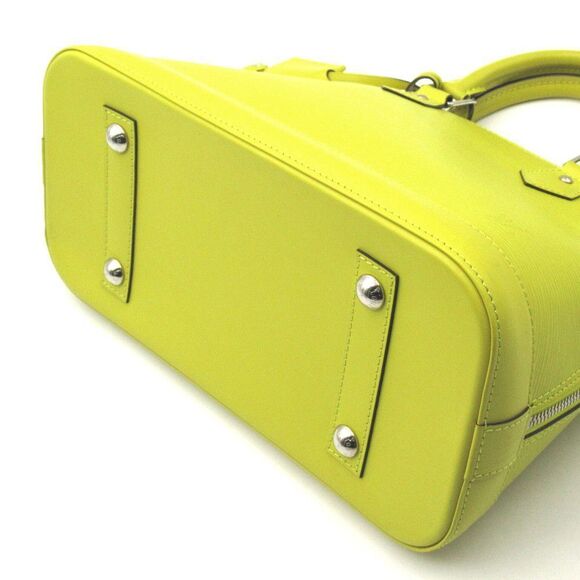 Louis Vuitton Alma Handbag Bag Calf Cowhide Epi Green - Picture 4 of 8